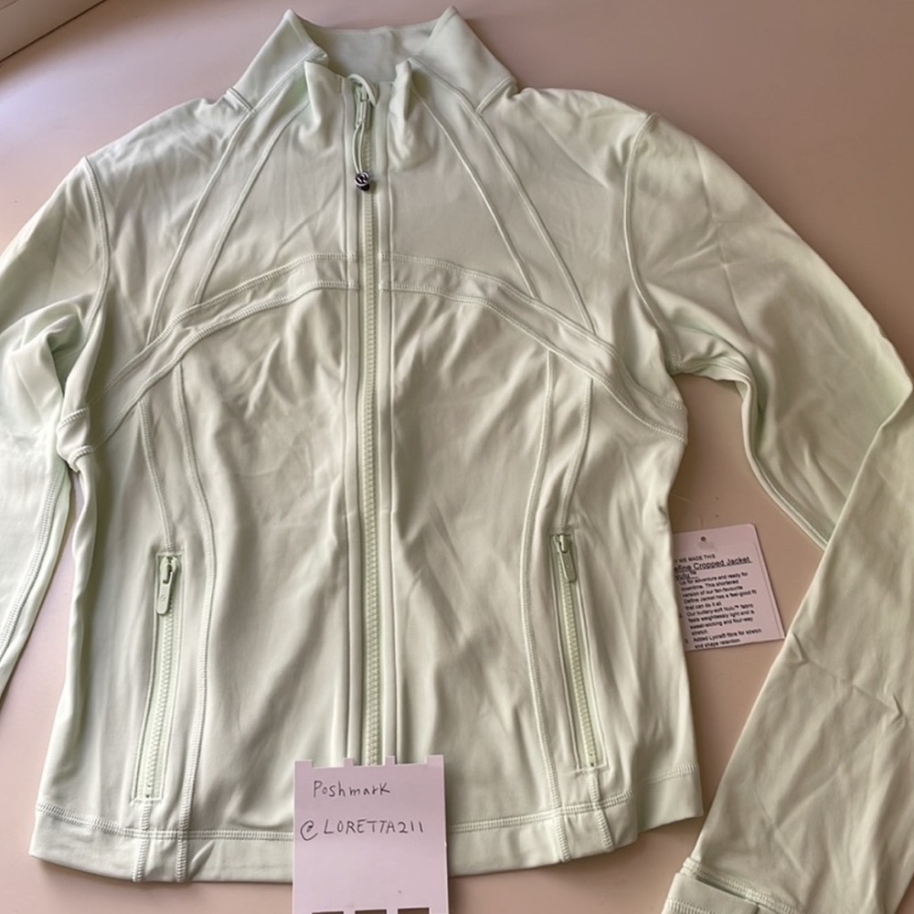 Lululemon Matcha Magic Cropped Define Jacket Size 8 - Picture 2 of 6